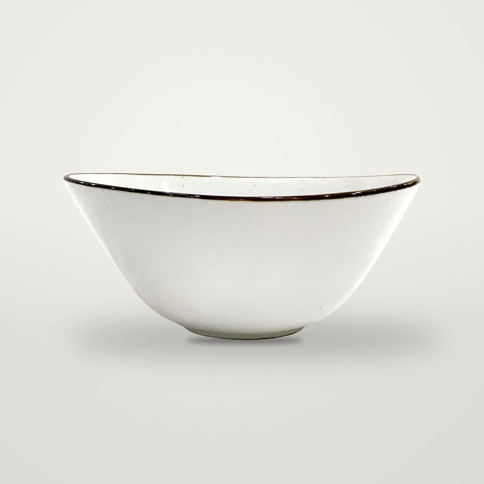 Large asymmetric bowl 20 cm · Grey · photo 3